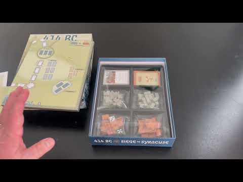 Unboxing: 414 BC Siege of Syracuse from Worthington – The Players’ Aid