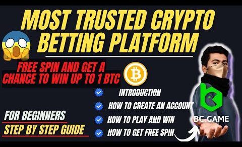 Most Trusted Crypto Betting Platform | Get a Free Spin and Win up to 1 BTC