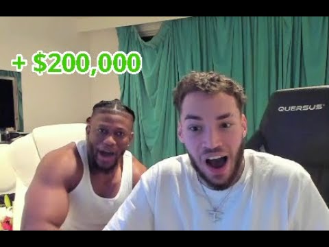 ADIN ROSS WINS BIG GAMBLING WITH ZIAS!