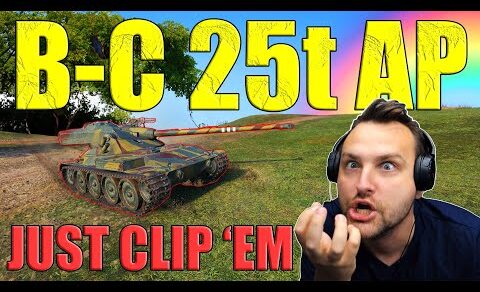 Just Clip Them: B-C 25t AP in Action! | World of Tanks