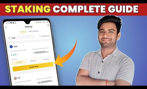 Staking cryptocurrency explained | How to stake crypto | Vishal Techzone