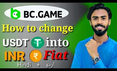 How to change usdt into inr  in bc game || bc game convert bcd into inr , pkr Fiat currency | Inr bc