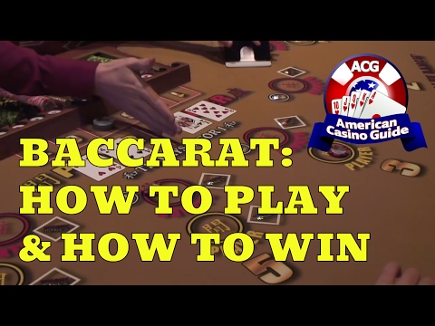 Baccarat – How to Play & How to Win! • The Jackpot Gents