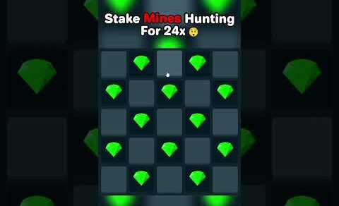 Going For Max Win On Stake Mines! 😳 #stake #mines #gambling #casino #stakeoriginals