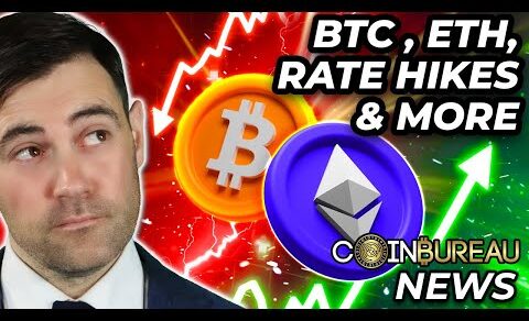 Crypto News: Bitcoin Price, ETH Updates, Rate Hikes & MORE!!