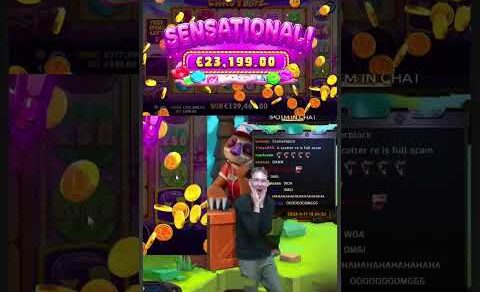 *AMAZING* €130,000+ WIN ON Candy Blitz (Slot) 🍬 #shorts