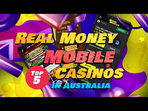 🔥 TOP 5 🔥BEST MOBILE CASINOS in AUSTRALIA 🎰📱🤩