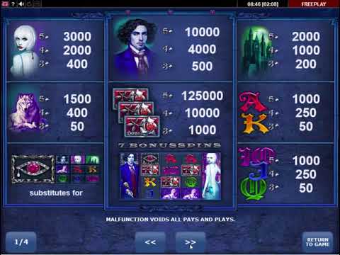 Vampires video slot Amatic – Online Review