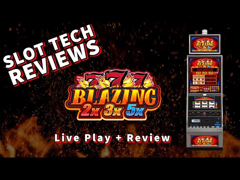 Blazing 777 2x3x5x Slot Machine 🎰 Full Review plus LIVE PLAY!