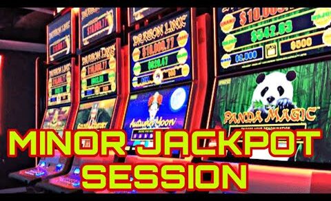 MINOR JACKPOTS DRAGON LINK | SLOT MACHINE BONUS WIN YOUTUBE