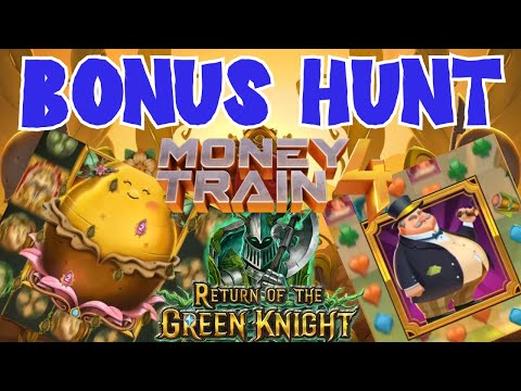 €1000 SLOTS BONUS HUNT – MONEY TRAIN 4 SUPER BONUS ON €1.20 STAKE, FAT BANKER, PUB KINGS & MORE