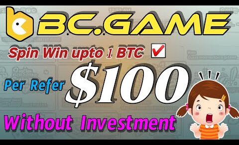 Bc.game $100 Free Crypto Earning site in Telugu | Unlimited Earning trick | Krishna Tech Guru |