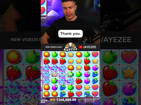 AYEZEE MASSIVE WIN ON FRUIT PARTY!