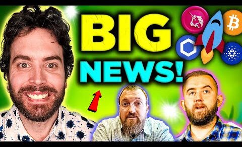 MAJOR CRYPTO NEWS! [Cardano, Chainlink, Uniswap] ☝️