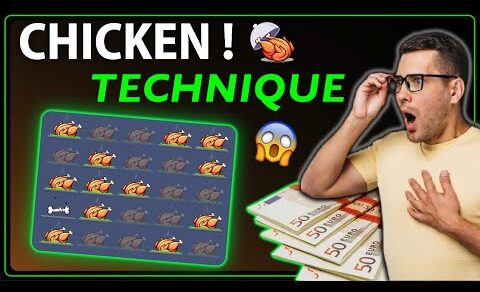 CHICKEN JEU (MyStake) : Technique de 100 à 5000e ! Gagner de l’argent grâce au jeu du poulet os