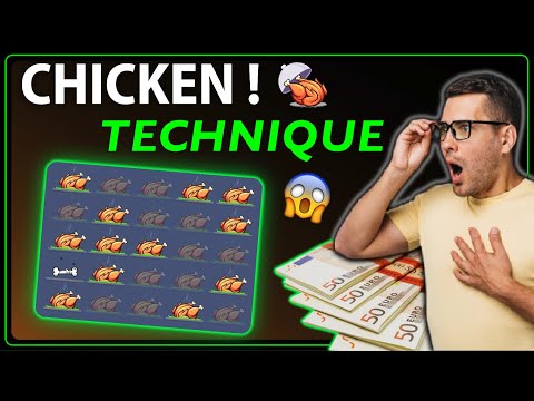 CHICKEN JEU (MyStake) : Technique de 100 à 5000e ! Gagner de l’argent grâce au jeu du poulet os