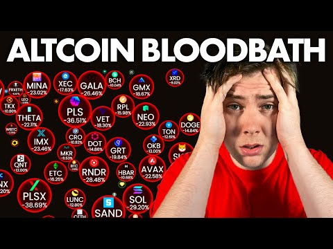 DEVASTATING ALTCOIN CRYPTO CRASH | Is This The Beginning Of The End?