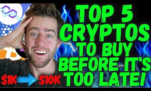 TOP 5 CRYPTO TO BUY WITH $1,000 FOR THE END OF 2023! Do Not Be Late!