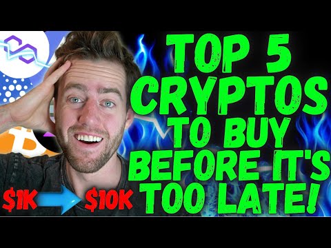 TOP 5 CRYPTO TO BUY WITH $1,000 FOR THE END OF 2023! Do Not Be Late!