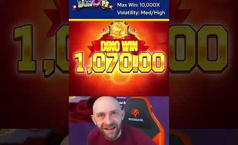 Big Win on New Slot: Dino P.D.