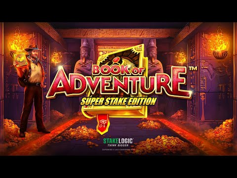 Book of Adventure Super Stake Edition Slot by Stakelogic Full Review – CasinoBike.com