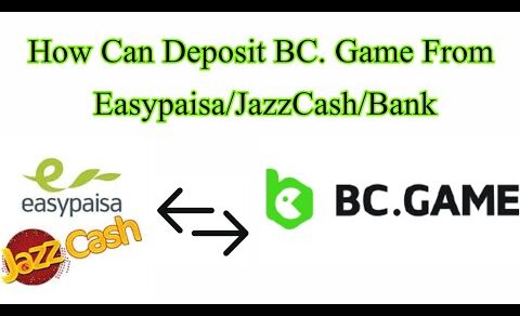 How Can Deposit In BC.Game For Easypaisa Jazz Cash / Bank Transfer #Uexchanger #p2p #BC.Game #bcgame