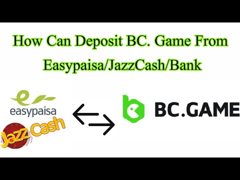 How Can Deposit In BC.Game For Easypaisa Jazz Cash / Bank Transfer #Uexchanger #p2p #BC.Game #bcgame