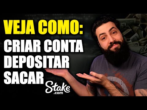 COMO CRIAR CONTA, DEPOSITAR E SACAR NA STAKE, PATROCINADORA DO UFC!