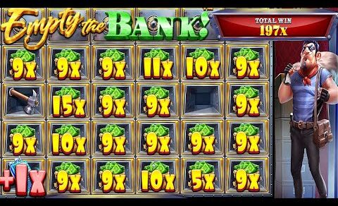 THIS RANDOM BONUS PAID HUGE on EMPTY THE BANK STAKE US