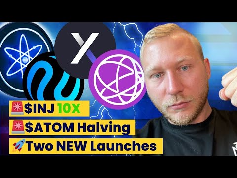 BIGGEST Week in COSMOS History: DYDX + CELESTIA Launch!! Potential ATOM HALVING??