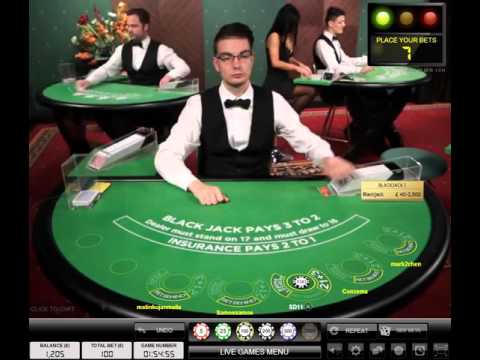 Evolution Gaming Live Blackjack Session Min £50 Bets