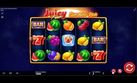 Bitcoin casino slots review – Juicy Fruits Sunshine Rich