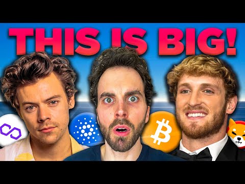 Big Bitcoin & Crypto News! Harry Styles, Logan Paul, Cardano