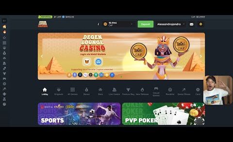 DAS ABSOLUT BESTE WEB 3 KRYPTO CASINO !! DEGEN LOUNGE CASINO UND 50 USD BONUS ERKLÄRT !!