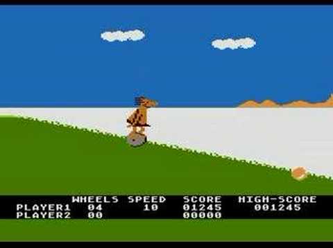 Atari 8bit game – BC’s Quest for Tires – Full game