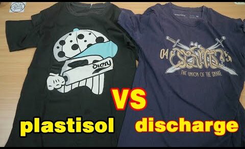 perbandingan sablon palstisol vs discharge 5 TAHUN pakai