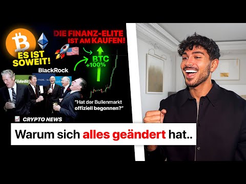 Bitcoin EXPLOSION: die Finanzelite ist DA! Geht der Bullenmarkt JETZT los? | Crypto News