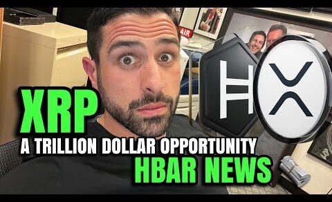 XRP RIPPLE & HBAR HEDERA TRILLION DOLLAR INDUSTRY 🤯 CATHIE WOODS SOLANA IS BETTER THAN ETH!