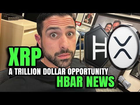 XRP RIPPLE & HBAR HEDERA TRILLION DOLLAR INDUSTRY 🤯 CATHIE WOODS SOLANA IS BETTER THAN ETH!