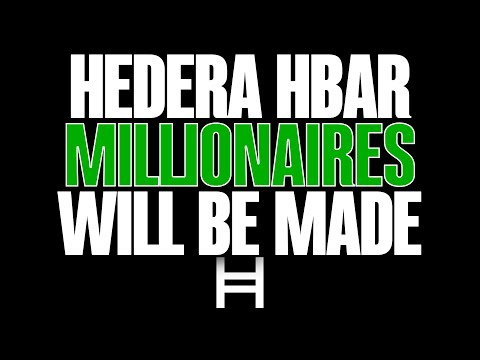 🔥HEDERA HBAR🔥HBAR MILLIONAIRES WILL BE MADE🔥PASSIVE INCOME & CAPITAL GAINS