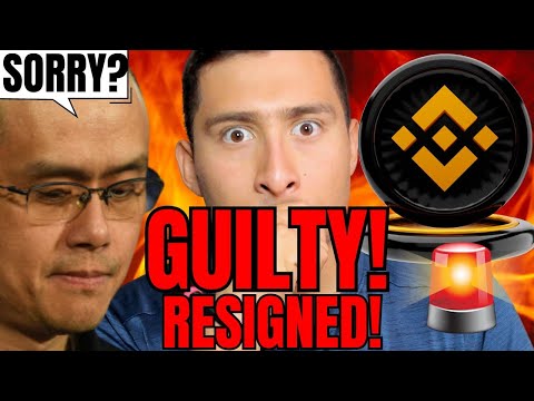 BREAKING CRYPTO NEWS! CZ BINANCE CEO GUILTY RESIGNED! BNB CRYPTO CRASHING