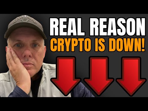 The REAL REASON Crypto Is Down Today! Breaking Crypto News!