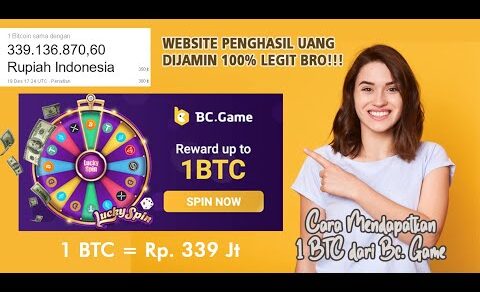 Cara hasilkan 1 BTC gratis dari game – BC.Game 2020