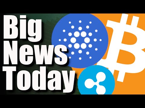 Cardano ADA Tries To Make A BIG MOVE + Ripple Has A NEW Partner + Going PUBLIC News