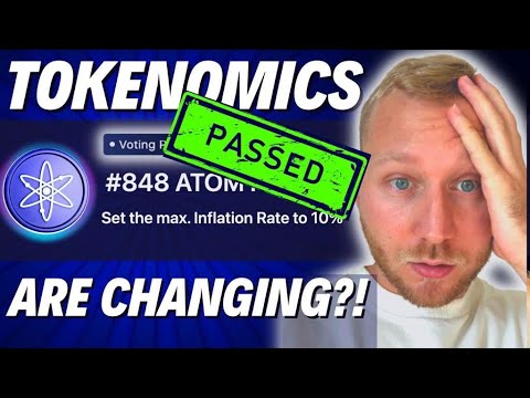 BREAKING! Cosmos Hub ATOM Halving APPROVED | ATOM Price Update & Next Steps