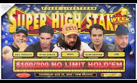 SUPER HIGH STAKES WEEK!! $100/200/400 w/ Mikki, Alan Keating, Ryan Garcia, Eric Persson, JRB, Wesley