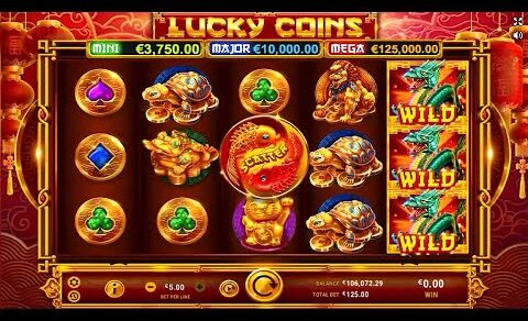 Lucky Coins Online Slot from GameArt