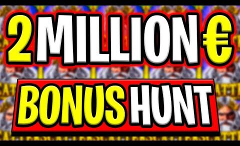 🔴 MY BIGGEST SLOT BONUS HUNT OPENING EVER €2.000.000 LIVE  SLOTS 🔥 JOIN ME FOR BIG  RECORD WINS‼️