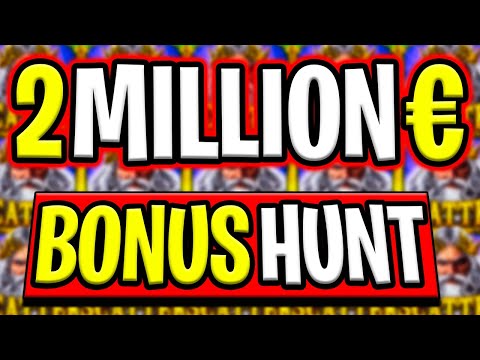 🔴 MY BIGGEST SLOT BONUS HUNT OPENING EVER €2.000.000 LIVE  SLOTS 🔥 JOIN ME FOR BIG  RECORD WINS‼️