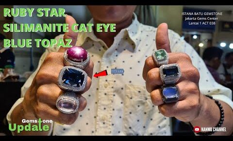 UPDATE BATU PERMATA RUBY STAR BLUE TOPAZ SAPPHIRE SILIMANITE CAT EYE MOONSTONE ISTANA BATU GEMSTONE